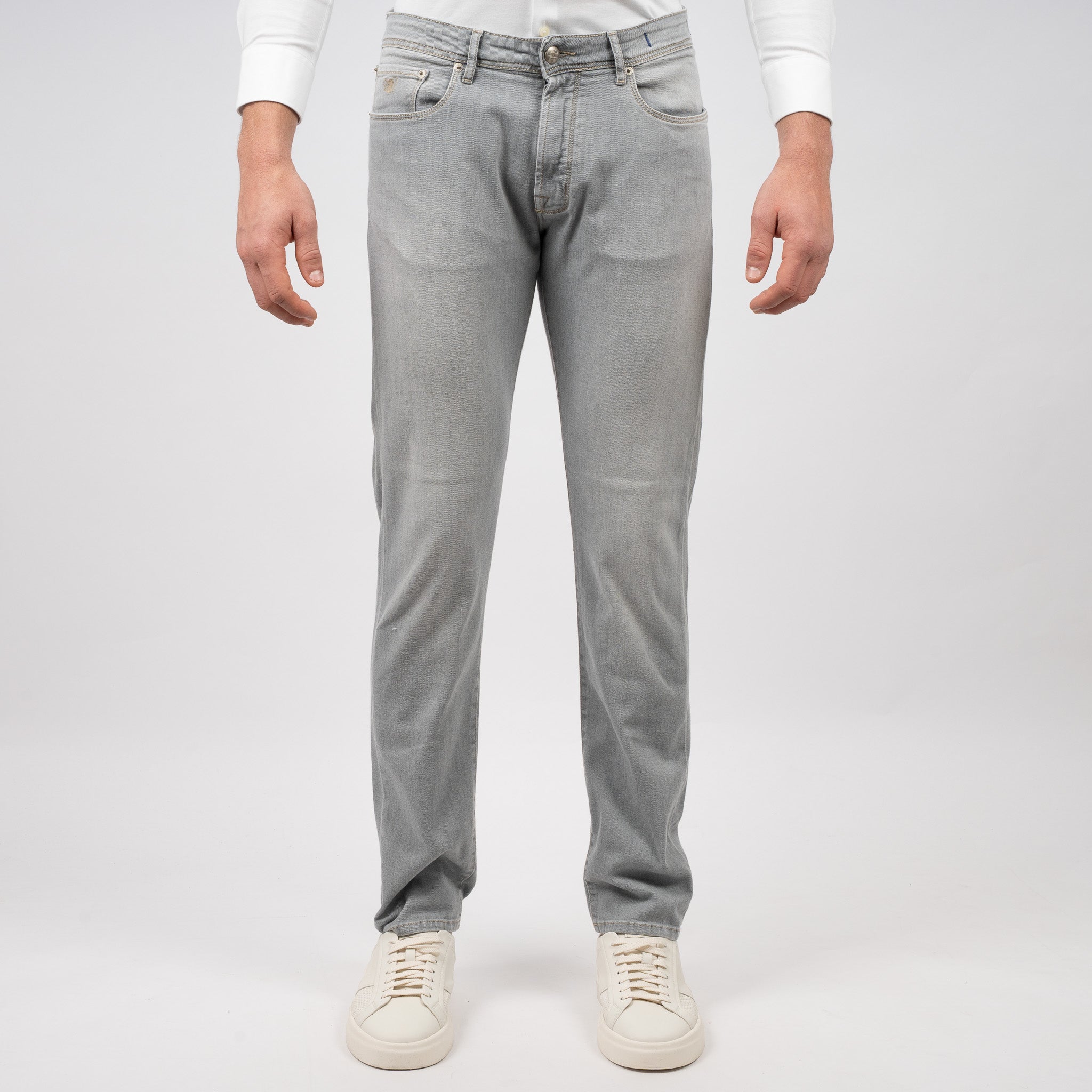 Atelier Noterman Jeans Grijs | Regular Fit