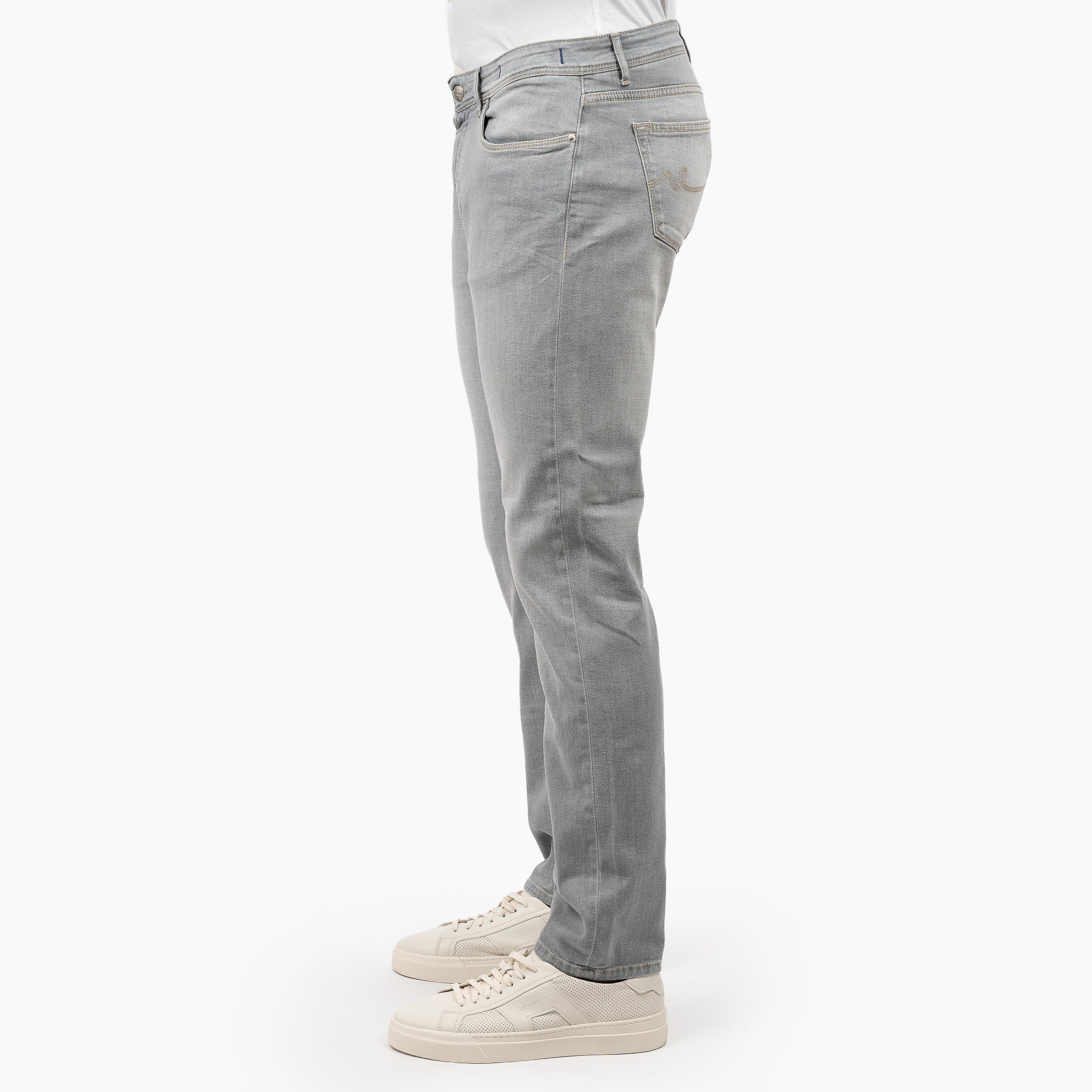 Atelier Noterman Jeans Grijs | Regular Fit