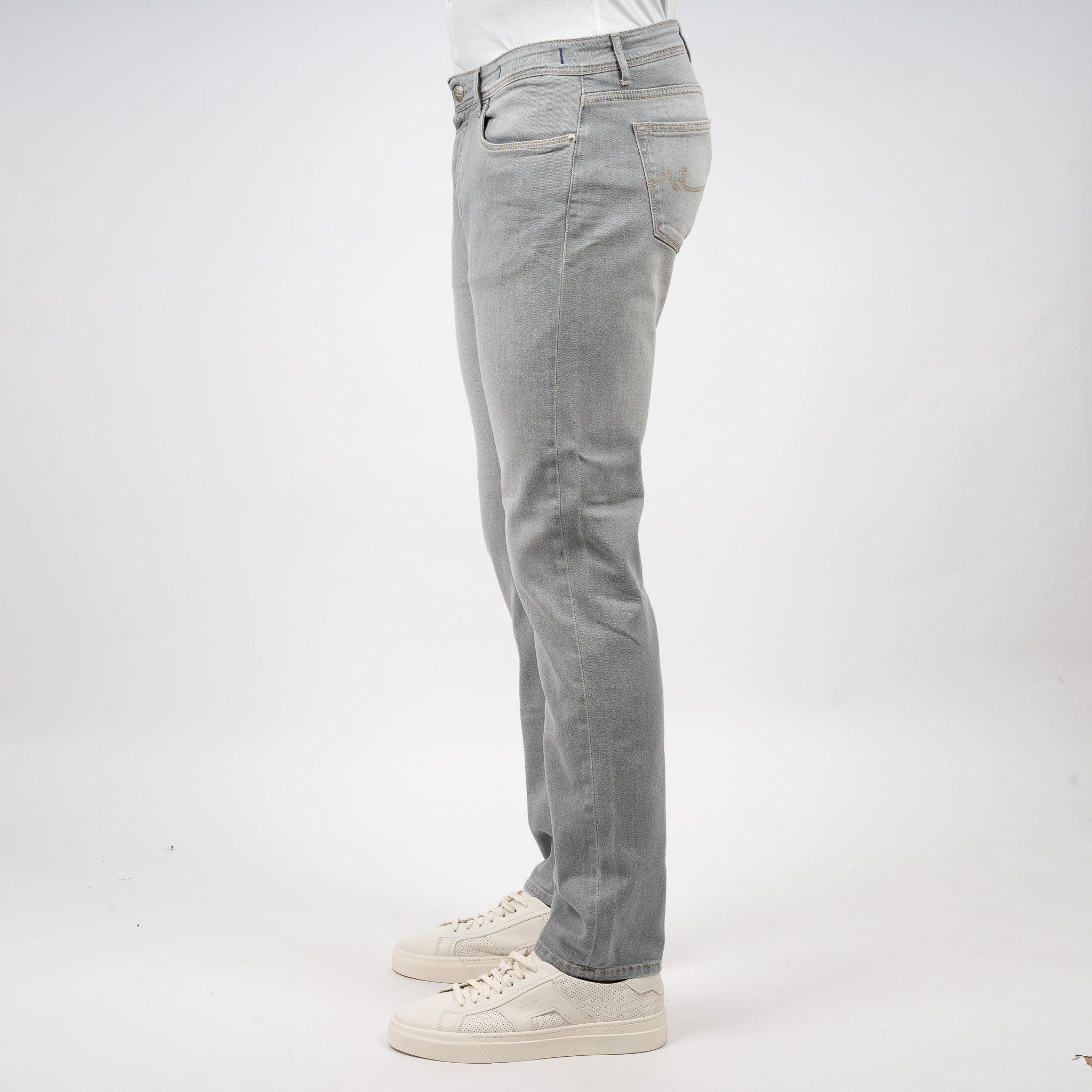 Atelier Noterman Jeans Grijs | Regular Fit