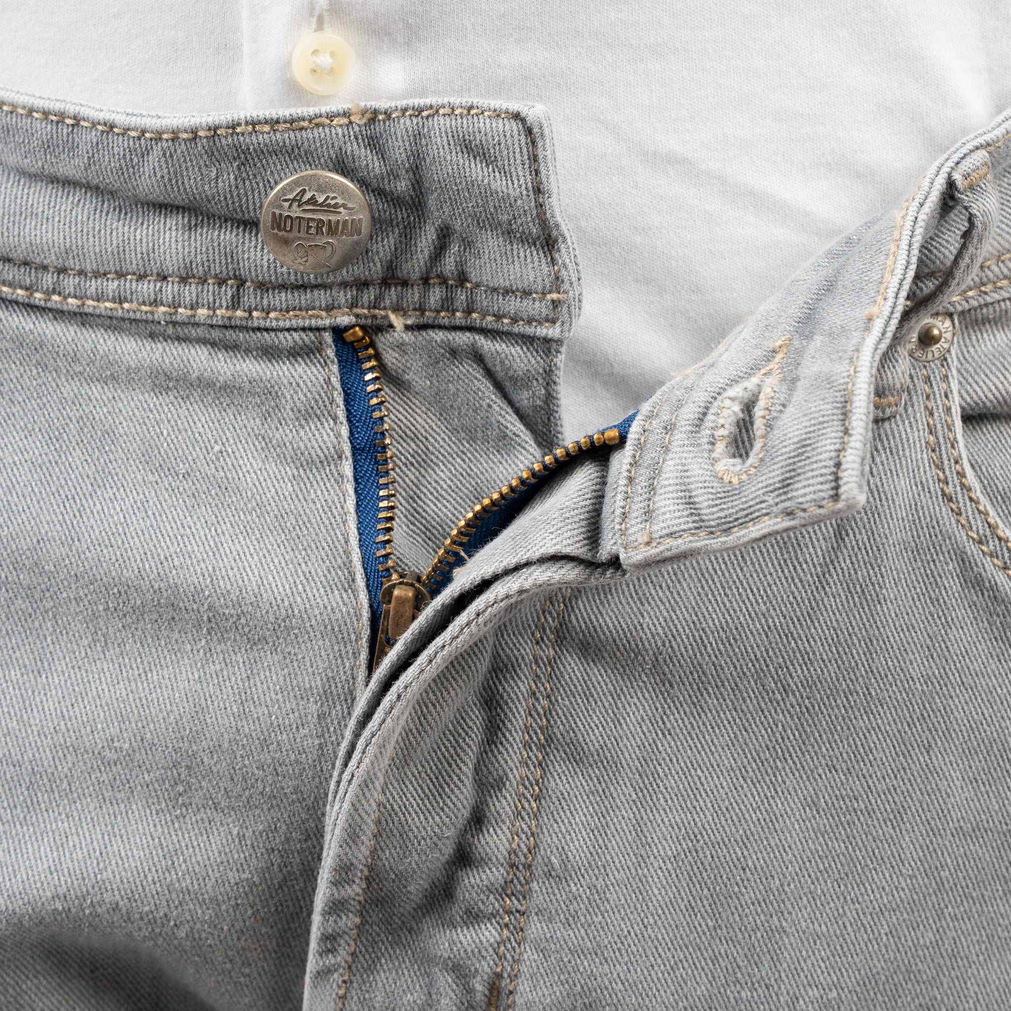 Atelier Noterman Jeans Grijs | Regular Fit