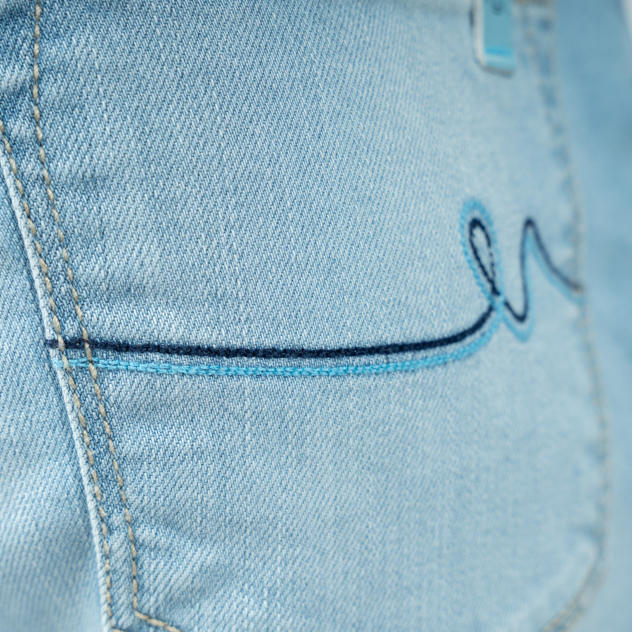 Atelier Noterman Jenas Lichtblauw | Slim Fit