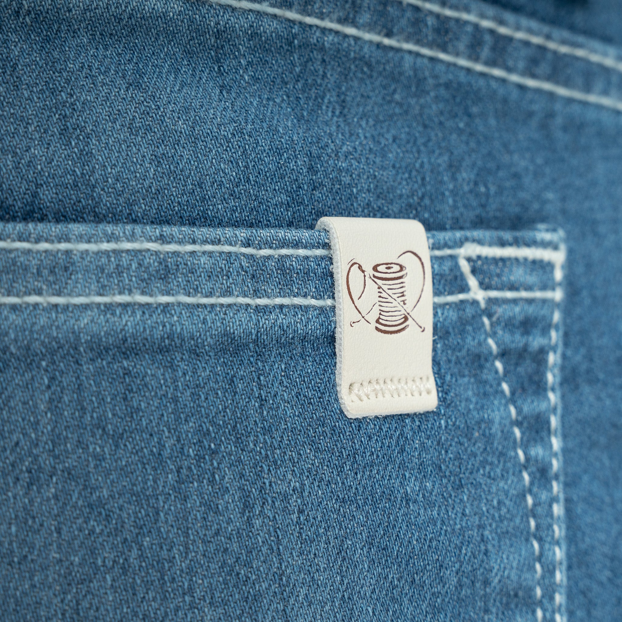 Atelier Noterman Jeans Middenblauw | Slim Fit