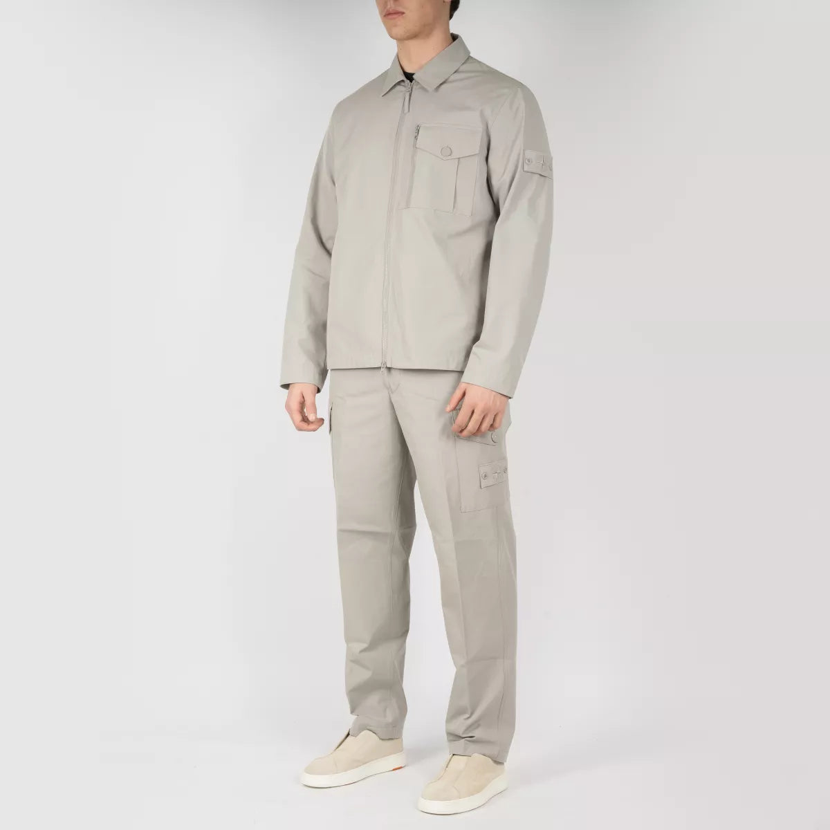 Stone Island Cargobroek Beige | Ghost