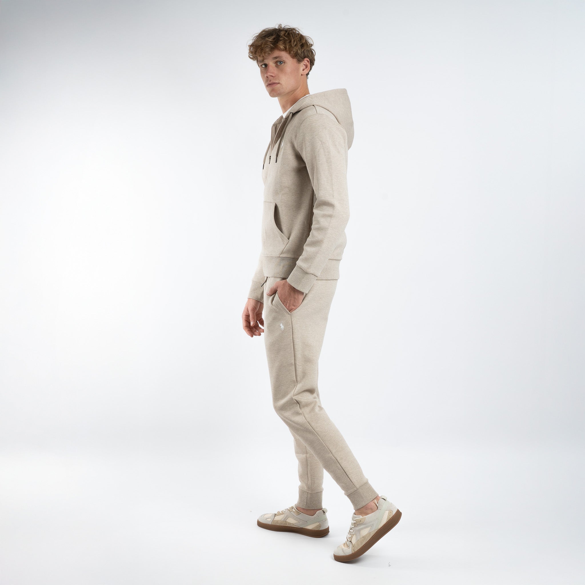 Ralph Lauren Joggingbroek Beige | Double-Knit