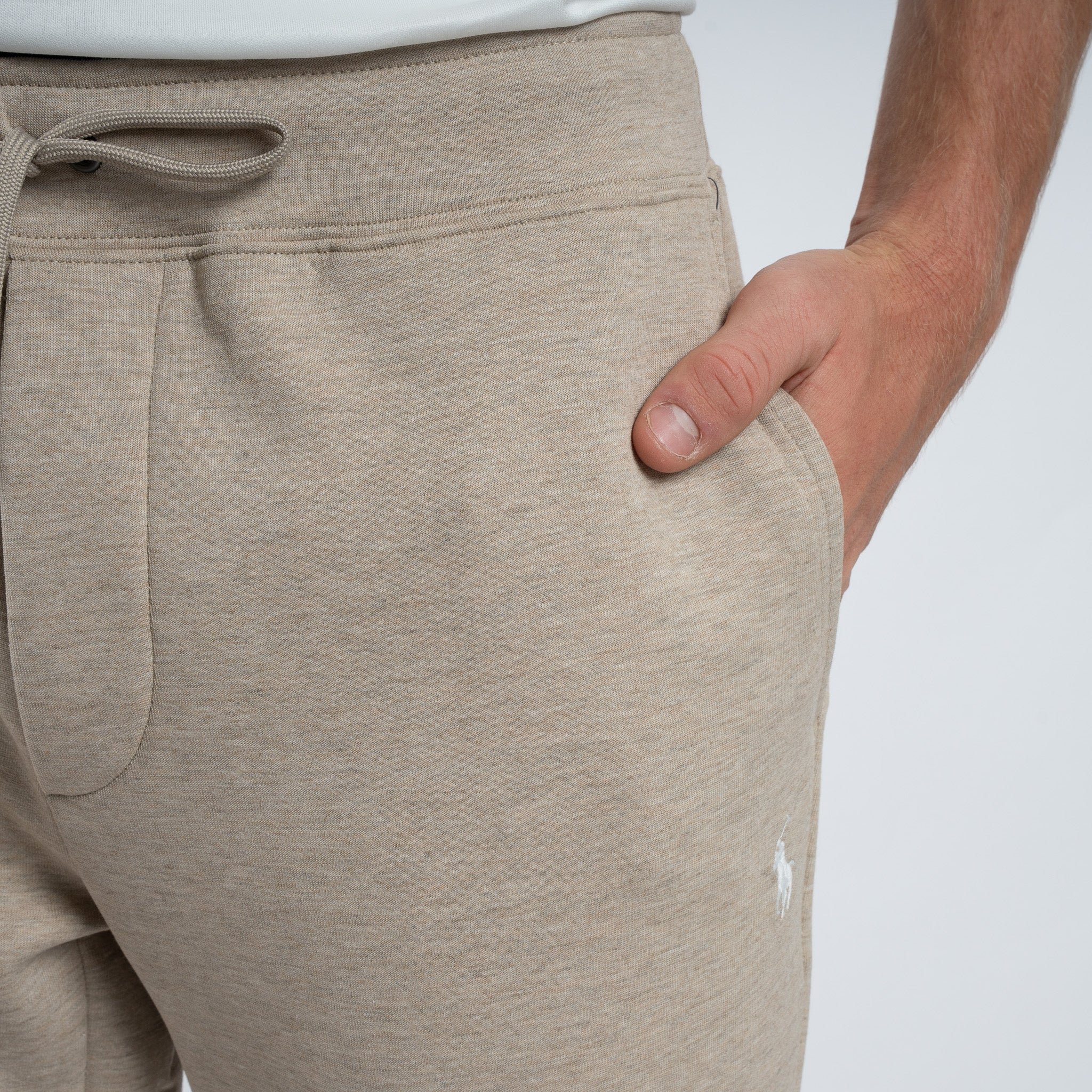 Ralph Lauren Joggingbroek Beige | Double-Knit