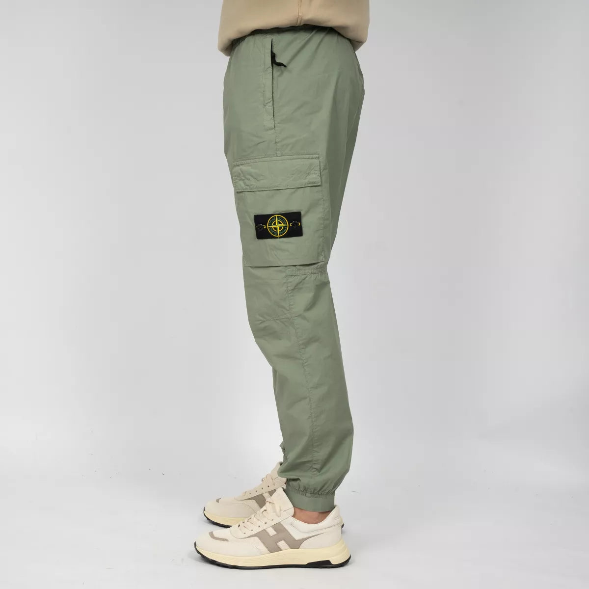 Stone Island Cargopants Sage Groen | Paracadute