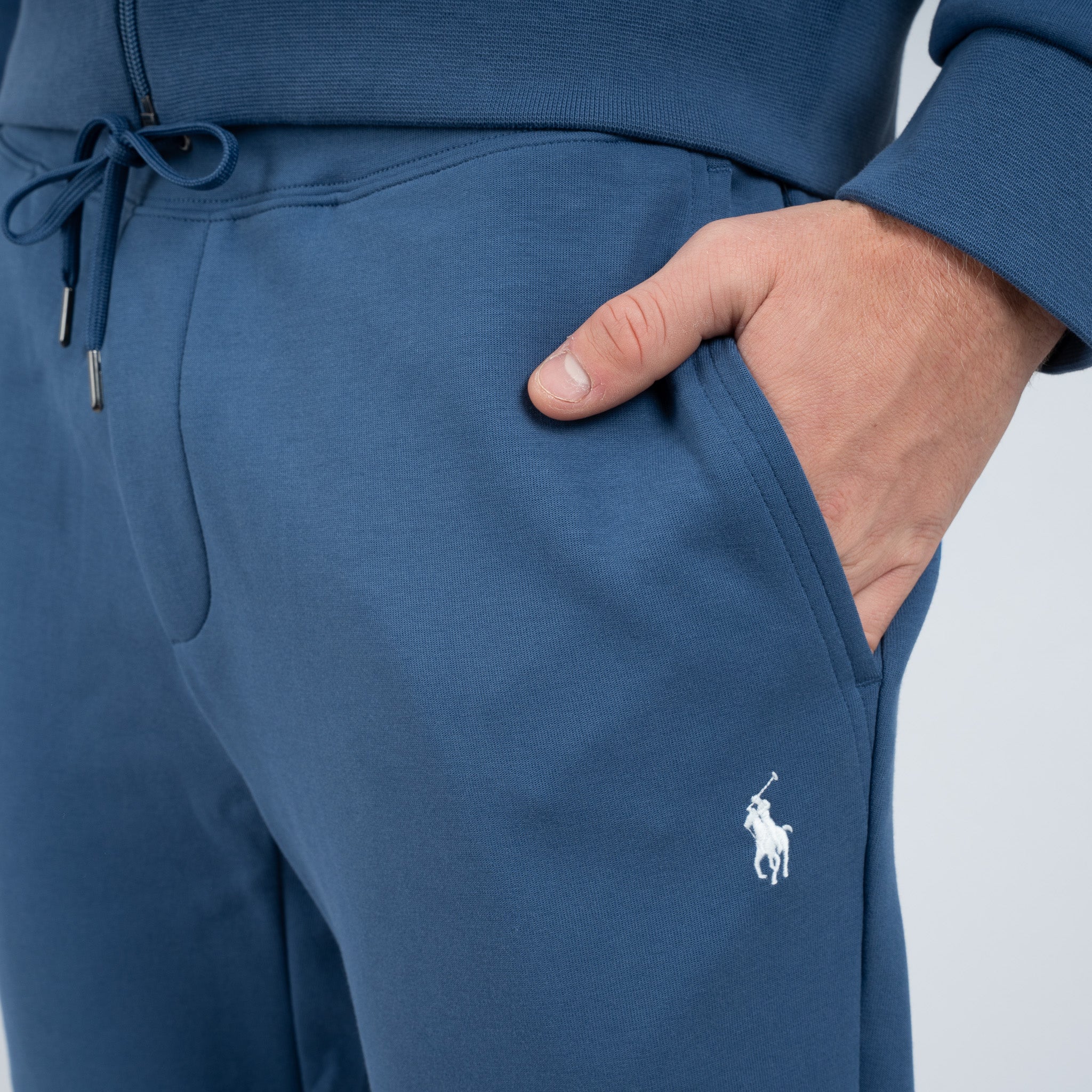 Ralph Lauren Joggingbroek Middenblauw | Double Knit