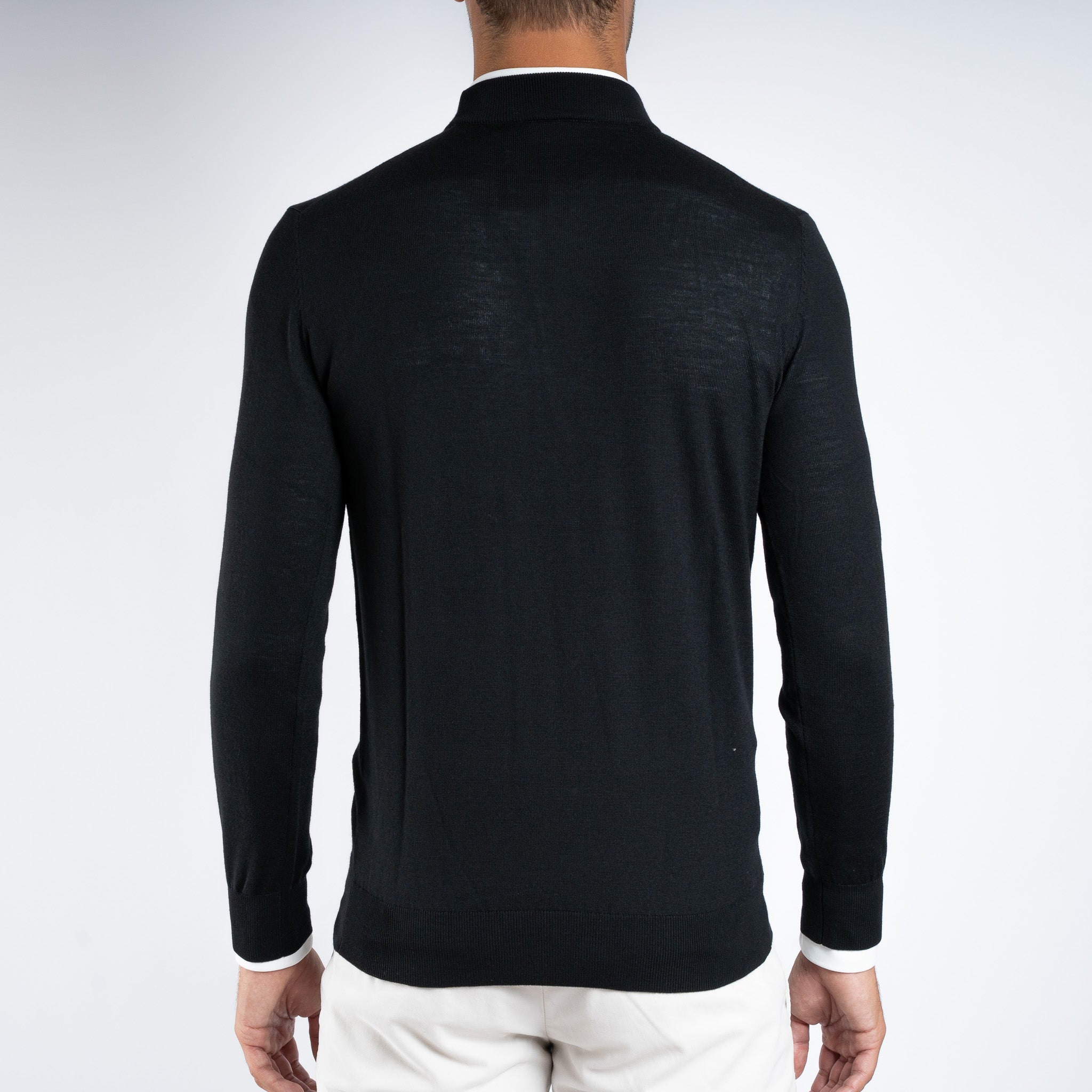 SEVEN DIALS Gebreide Turtleneck Trui Zwart | Goy
