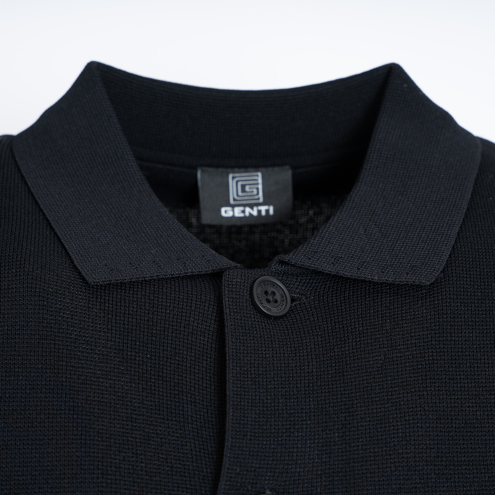 Genti Knoopvest Donkerblauw | Cool Dry