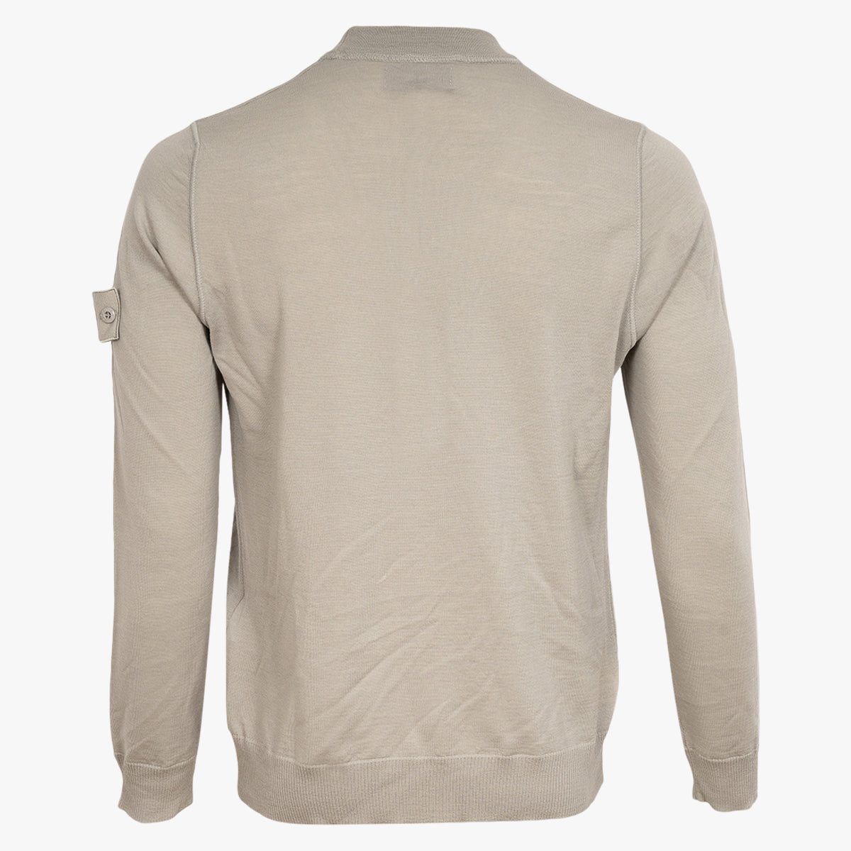 Stone Island Gebreide Trui Ronde Hals Beige | Ghost
