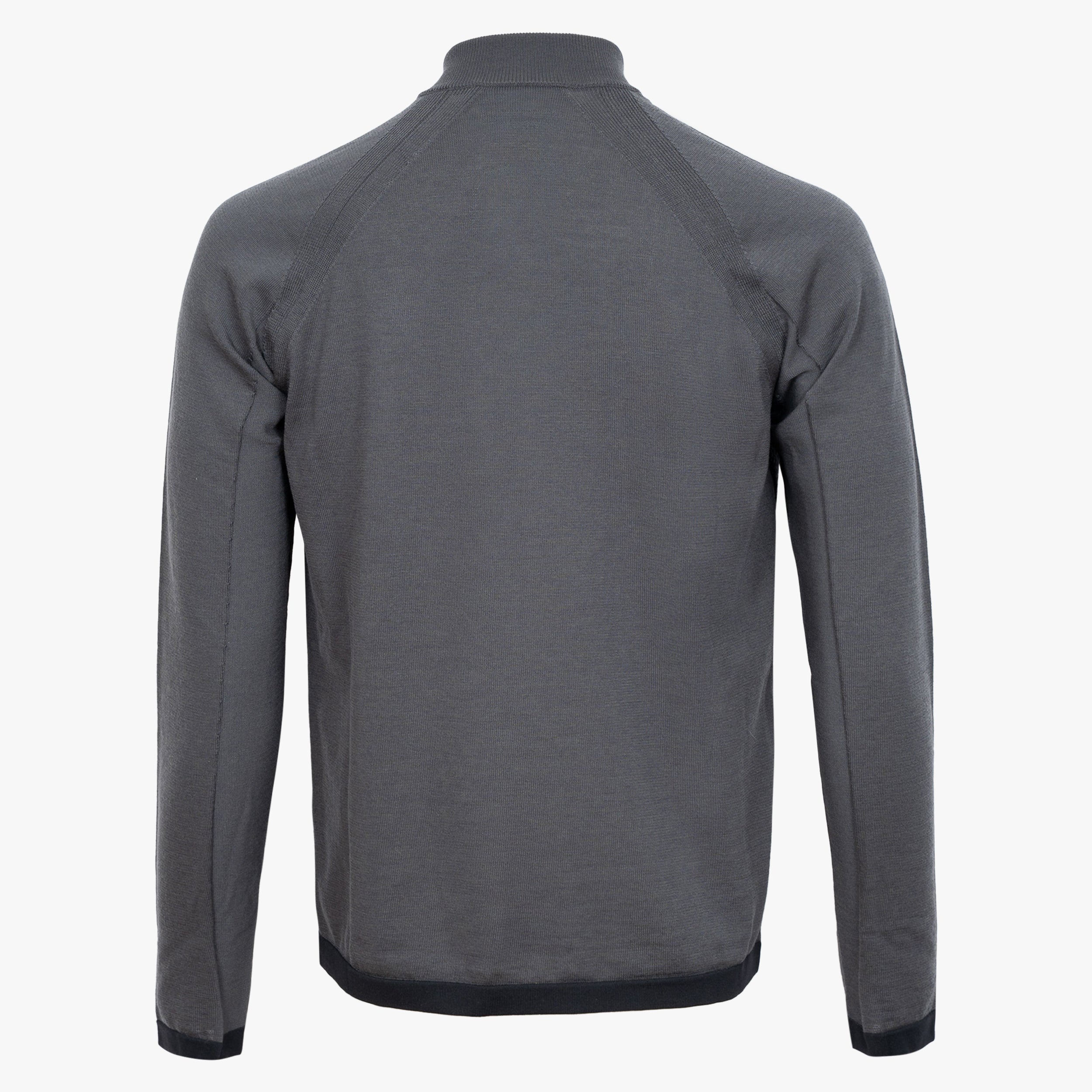 Stone Island Gebreide Trui met Rits Grijs | Stellina