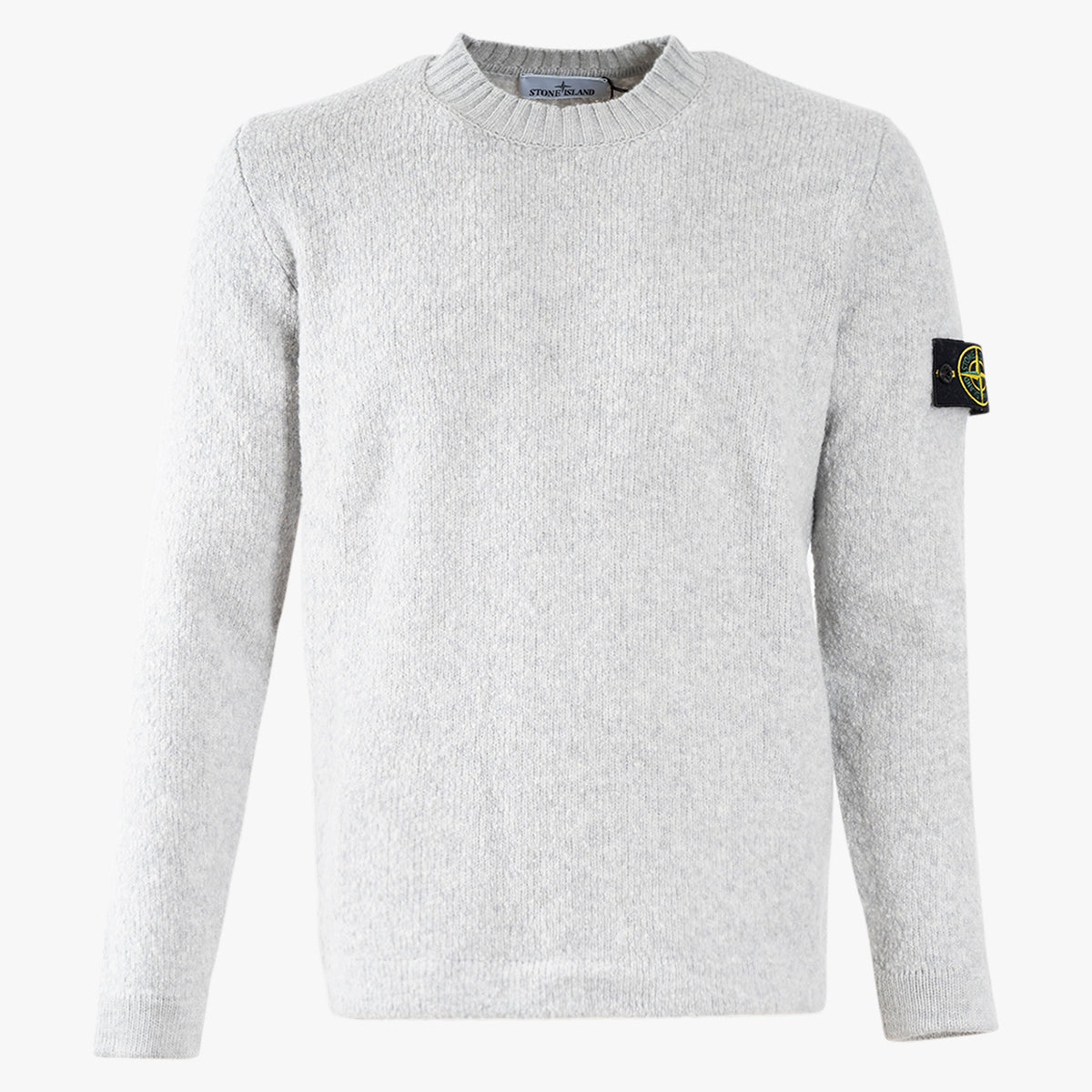 Stone Island Gebreide Trui Grijs | Fancy Yarn