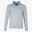 Ralph Lauren Gebreide Trui met Rits Grijs | Cotton Mockneck