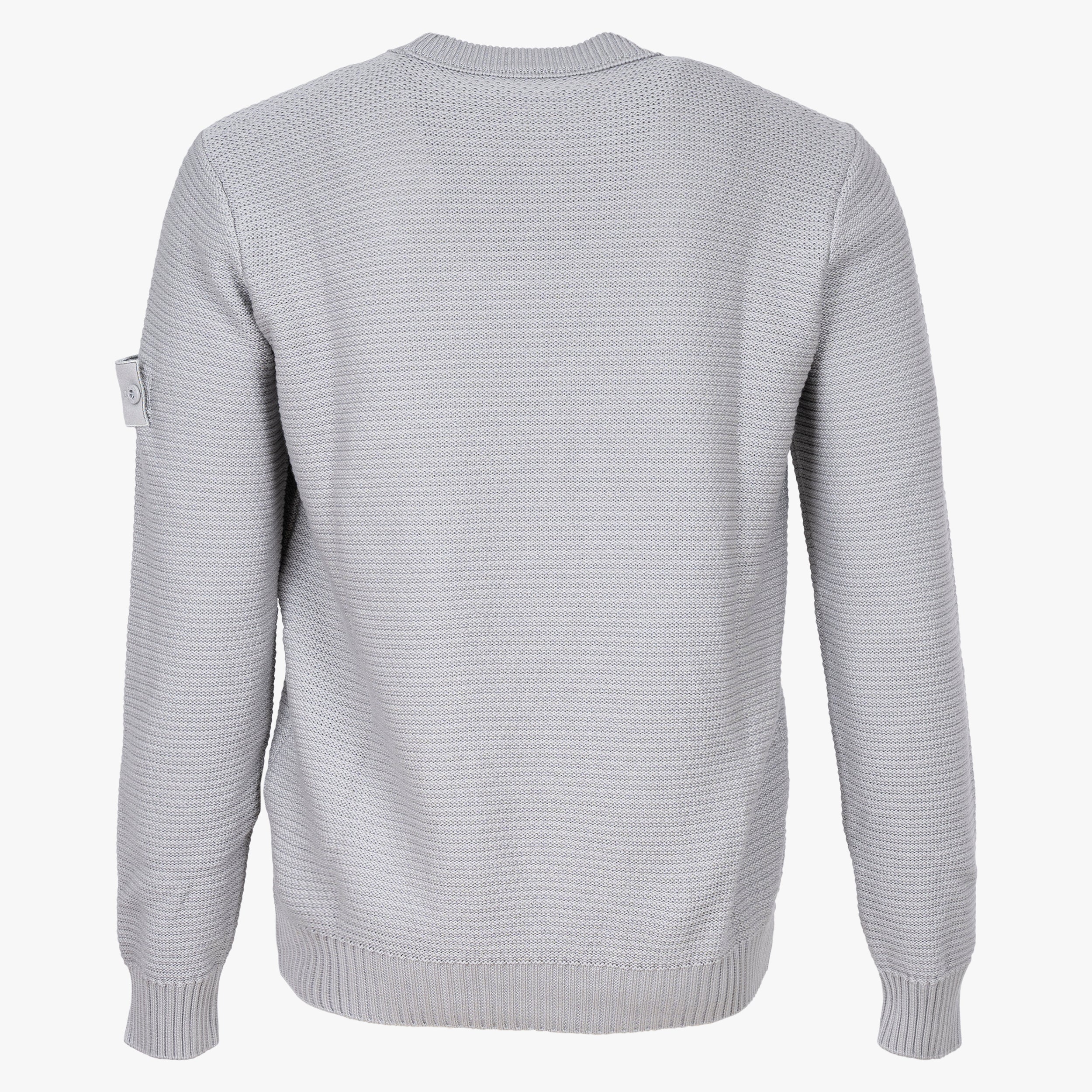 Knitwear Sweater Grijze Stone Island Trui Stone Island Gebreide