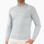 Gran Sasso Gebreide Trui Ronde Hals Lichtblauw | Cotton & Cashmere