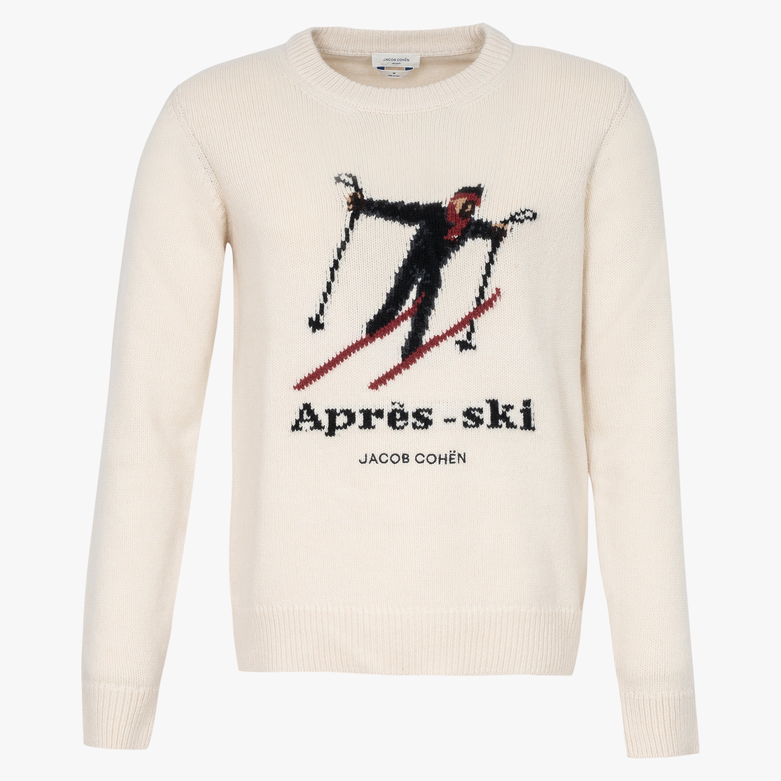 Jacob Cohen Gebreide Trui Crème | Après-ski