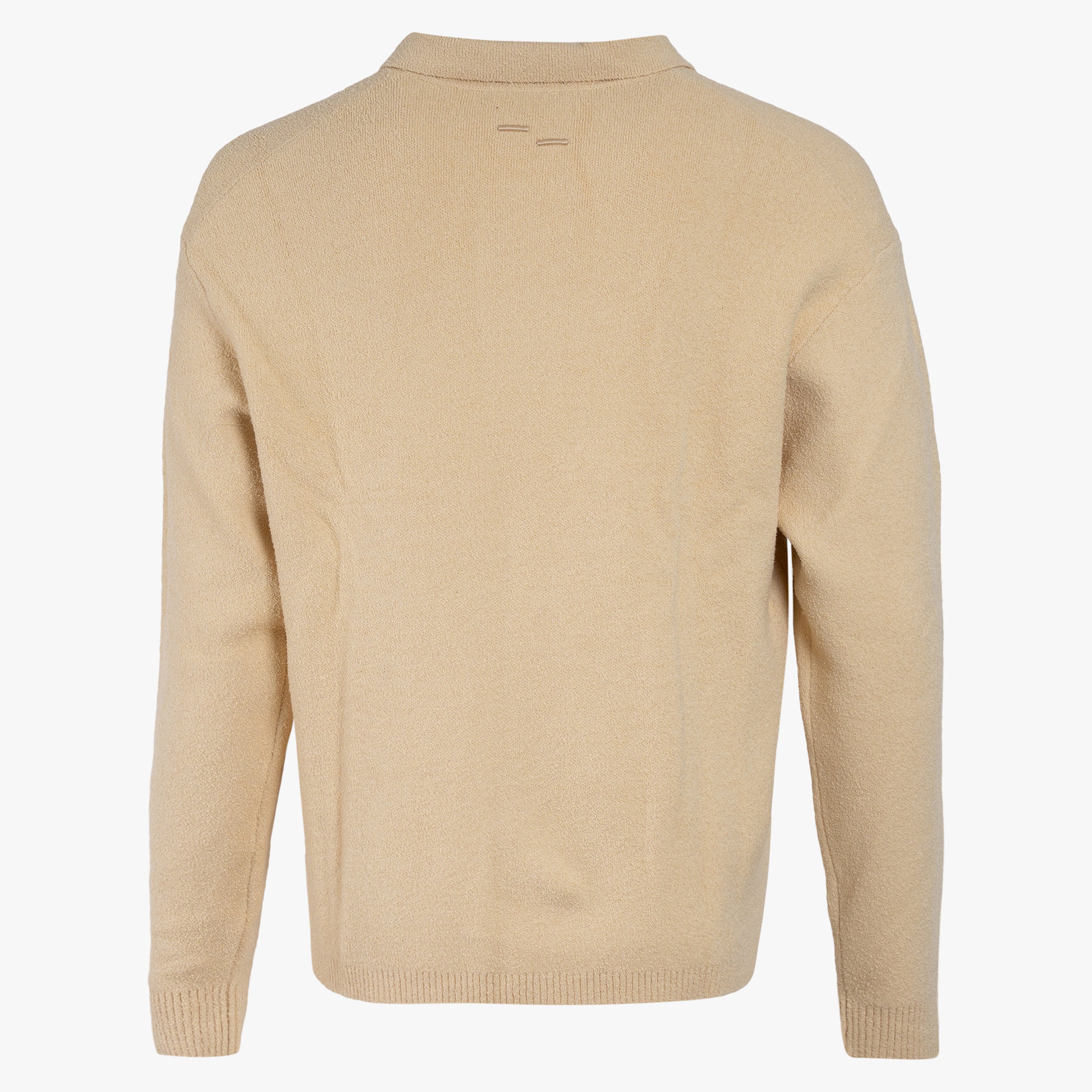 Filling Pieces Gebreide Trui Beige | Knit Shirt Boucle