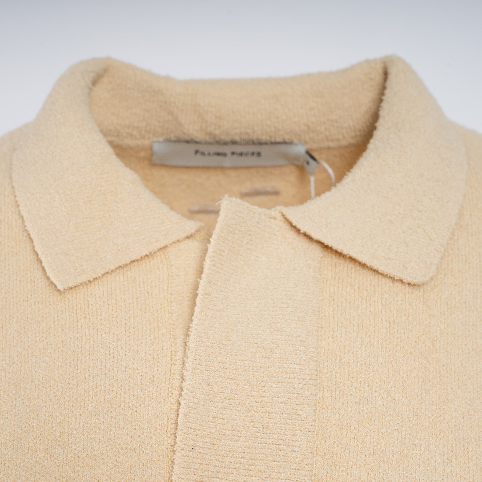 Filling Pieces Gebreide Trui Beige | Knit Shirt Boucle