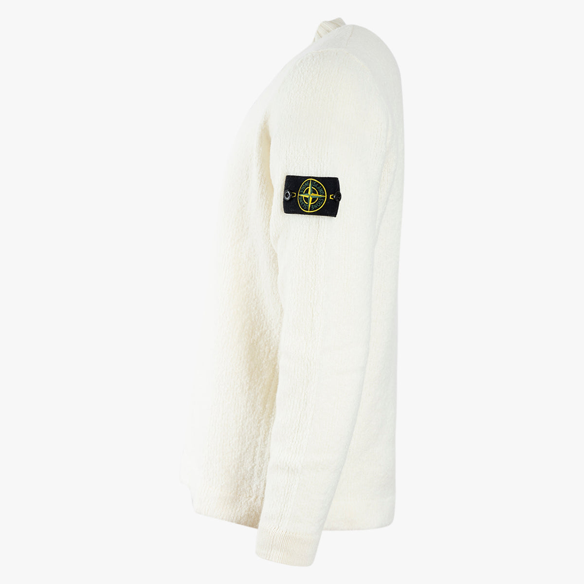 Stone Island Gebreide Trui Crème | Fancy Yarn