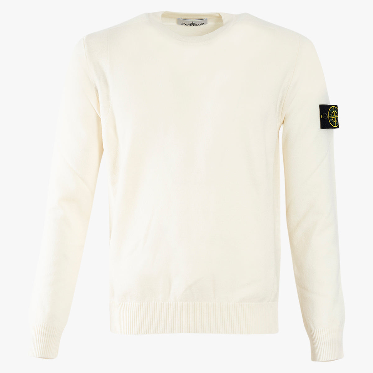 Stone Island Gebreide Trui Crème | Stretch RWS Wool