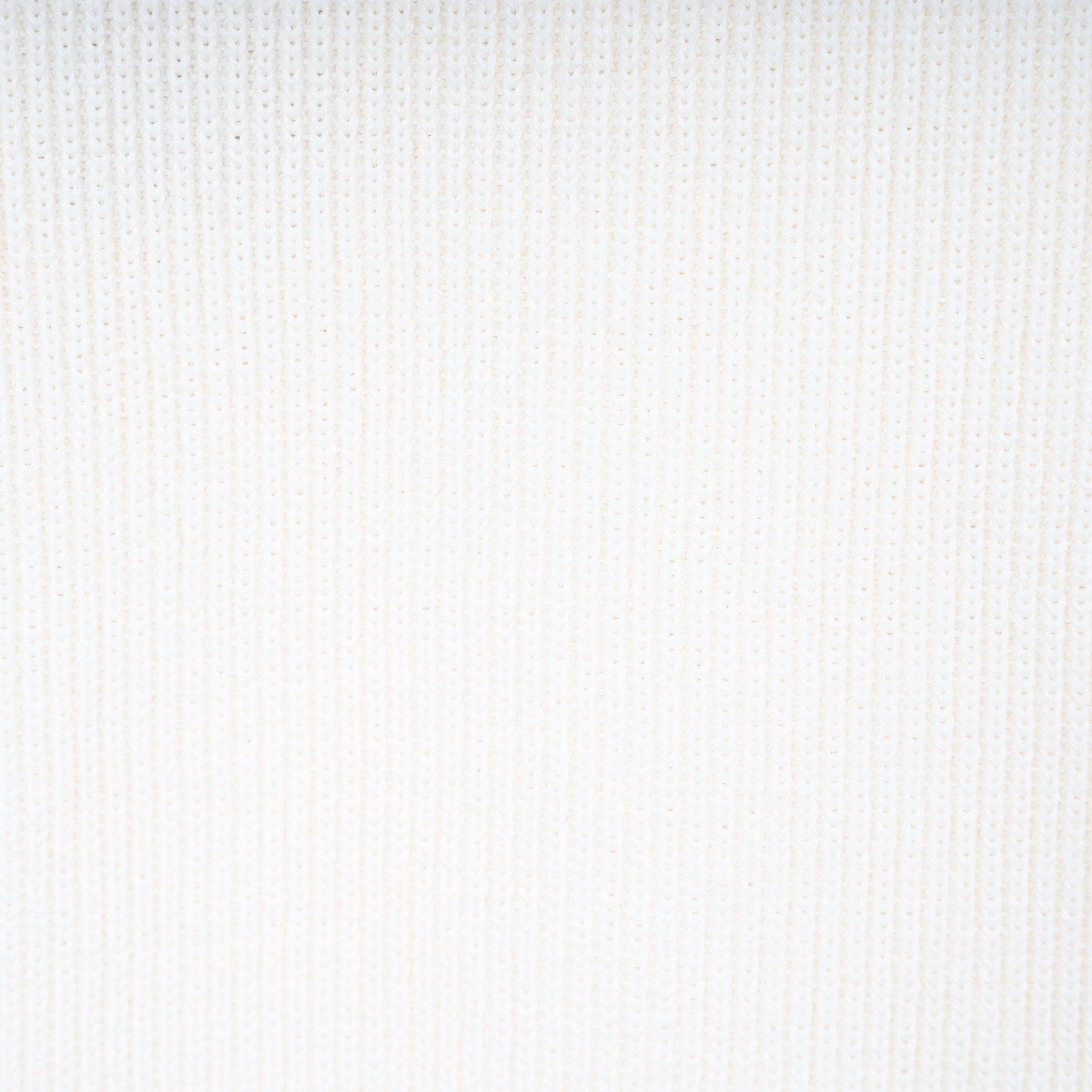 Stone Island Gebreide Trui met Rits Crème | Soft Organic Cotton