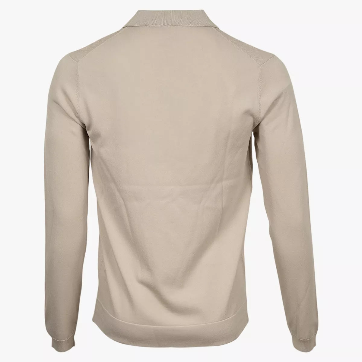 Genti Polo Lange Mouwen Beige | Cool Dry