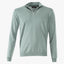 Zanone Gebreide Trui met rits Lichtgroen | Flexwool