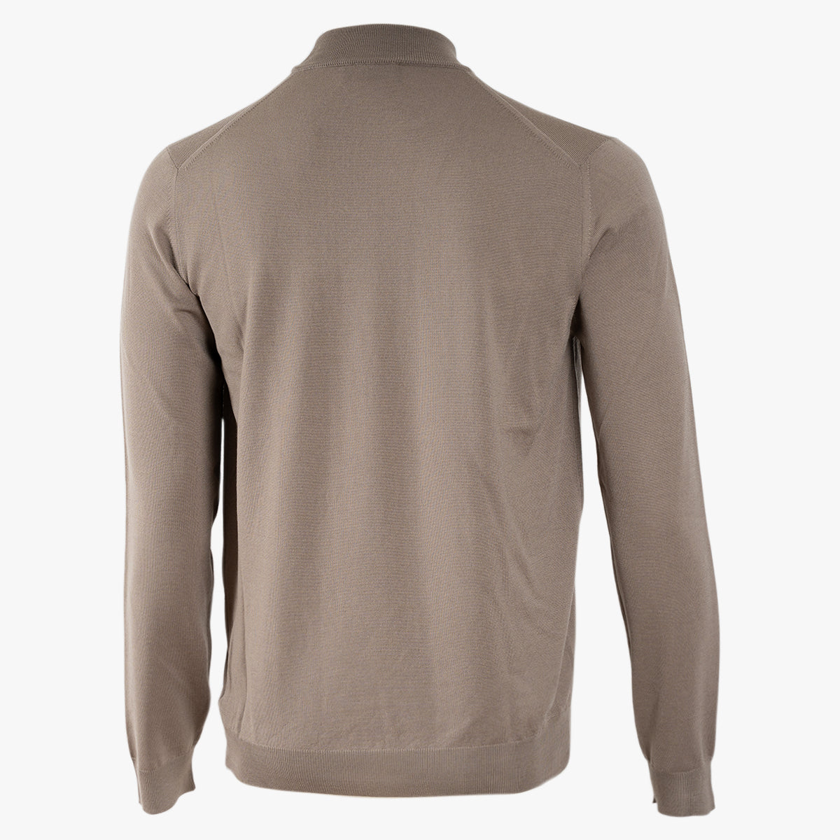 Zanone Gebreide Turtleneck Taupe | Flexwool