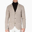 SEVEN DIALS Gebreid Knoopvest Beige | Hutch