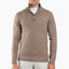 SEVEN DIALS Gebreide Trui met Knopenlijst Taupe | Seeley