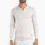 SEVEN DIALS Gebreide Buttonless Polotrui Beige | Wyot