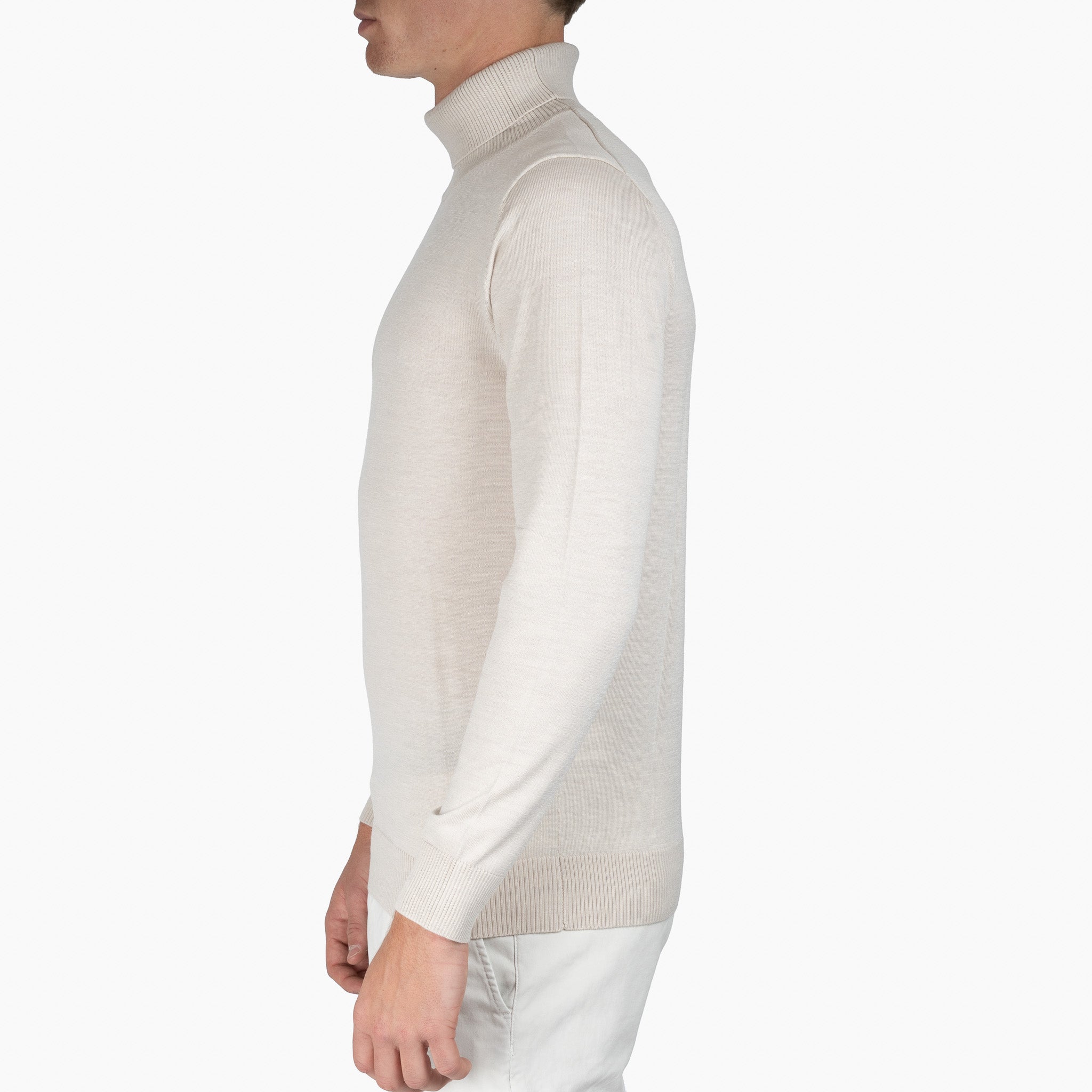 SEVEN DIALS Gebreide Coltrui Beige | Shawn