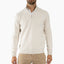 Gran Sasso Gebreide Trui met Rits Off-White | Cashmere Blend