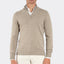 Gran Sasso Gebreide Trui met Rits Beige | Cashmere Blend