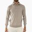 Gran Sasso Gebreide Polo Lange Mouw Beige | Extrafine Merino