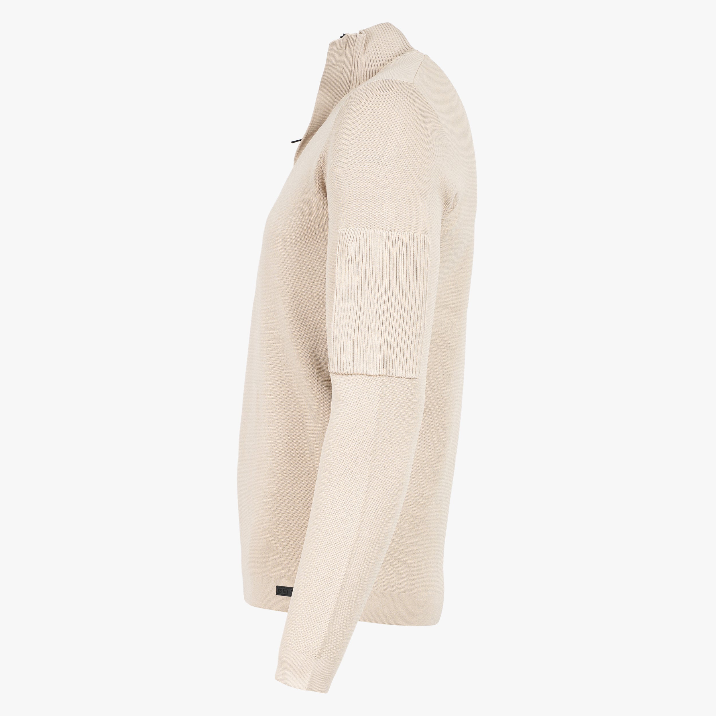 Genti Trui met Rits Beige | Cool Dry