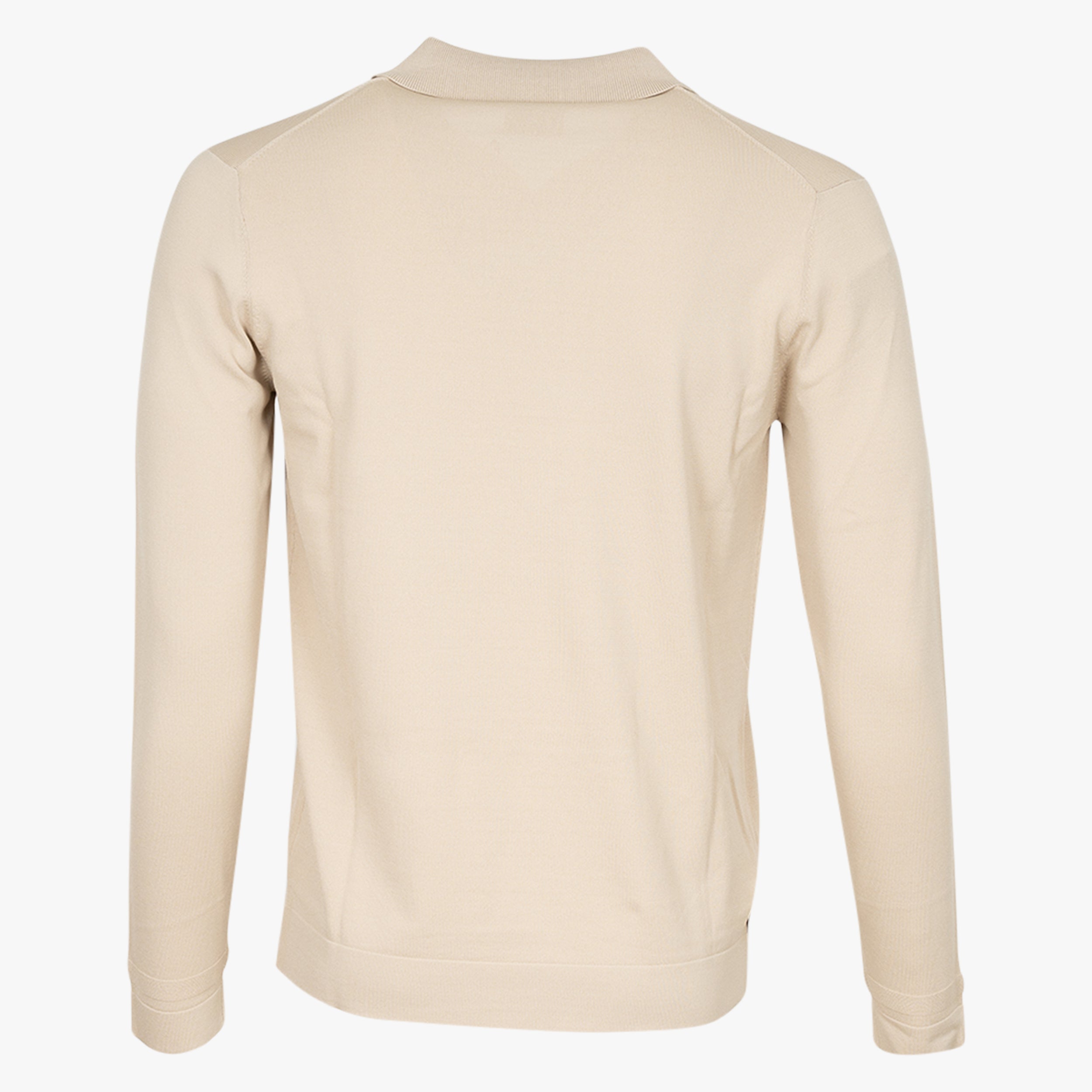 Genti Trui met Polokraag Beige | Cool Dry