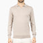 SEVEN DIALS Gebreide Buttonless Polotrui Beige | Blake