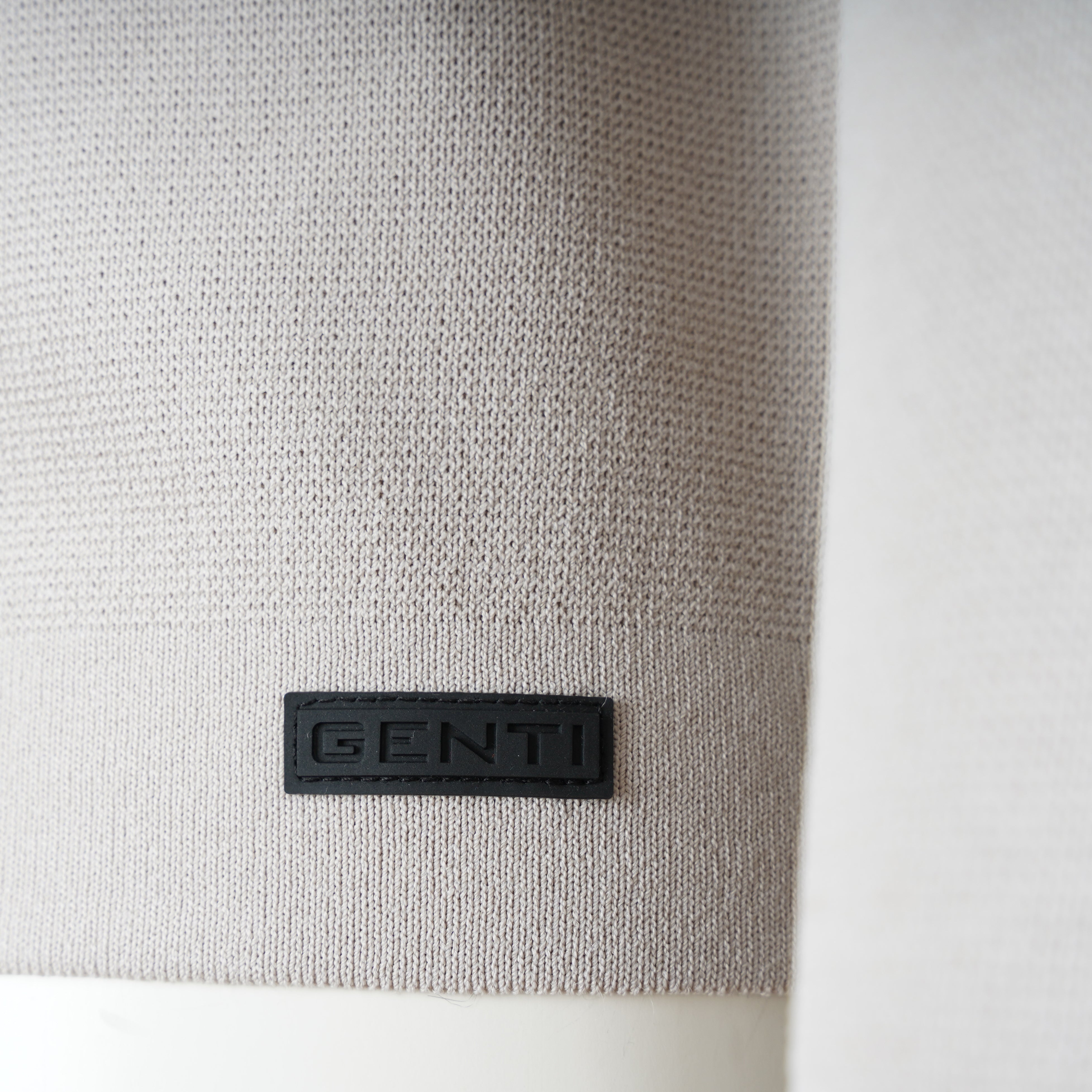 Genti Trui met Rits Beige | Cool Dry