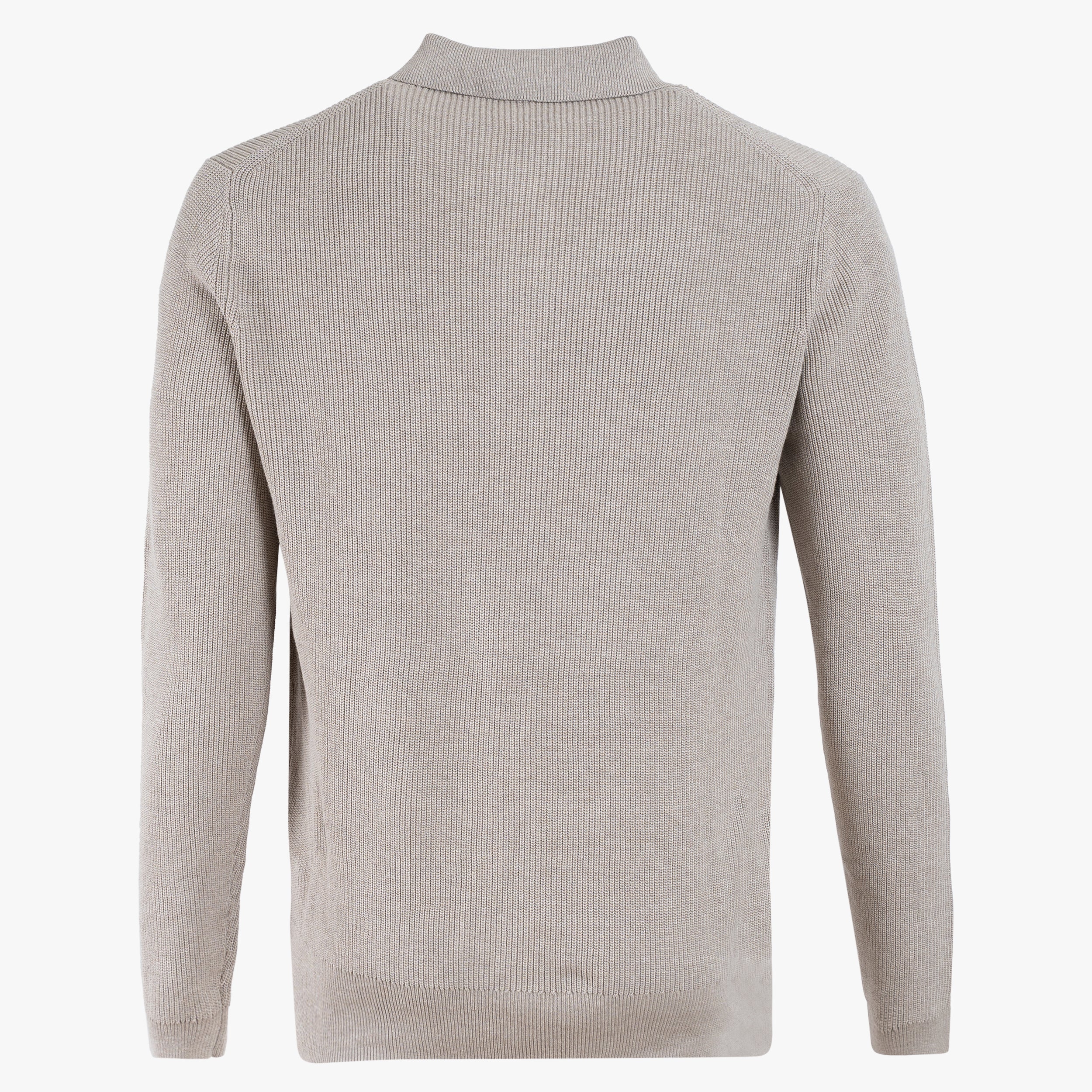 Genti Polo Lange Mouwen Beige
