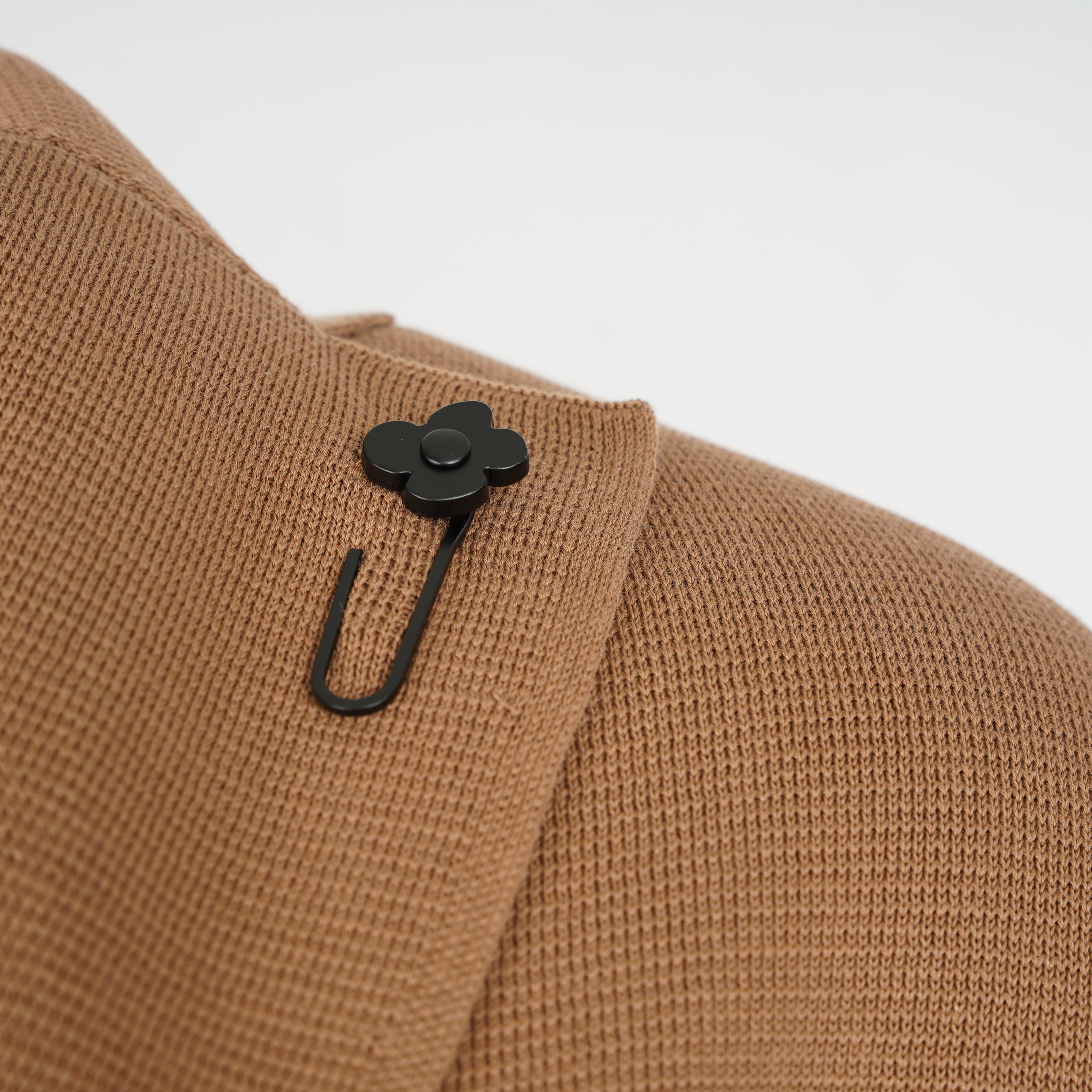 Lardini Knitted Colbert Camel