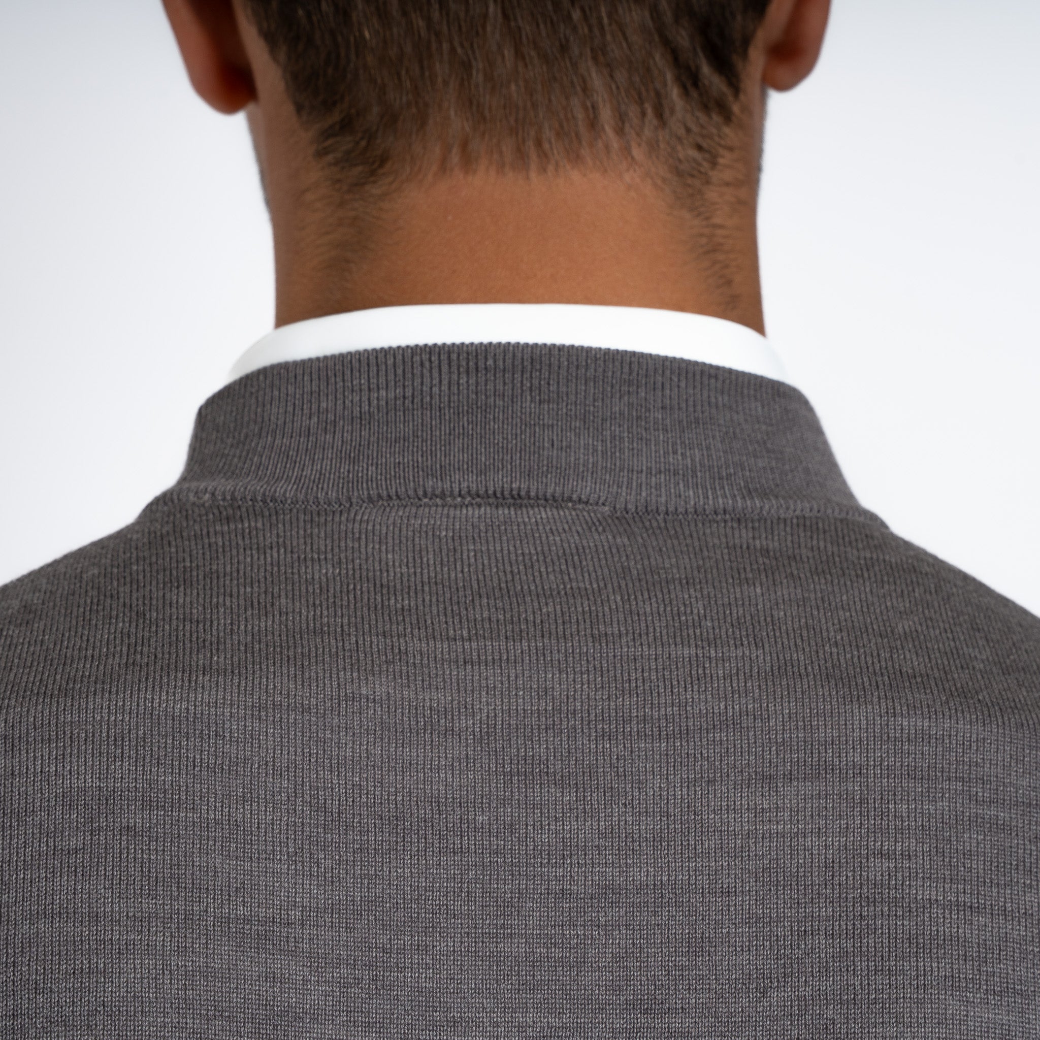 SEVEN DIALS Gebreide Turtleneck Trui Taupe | Goy