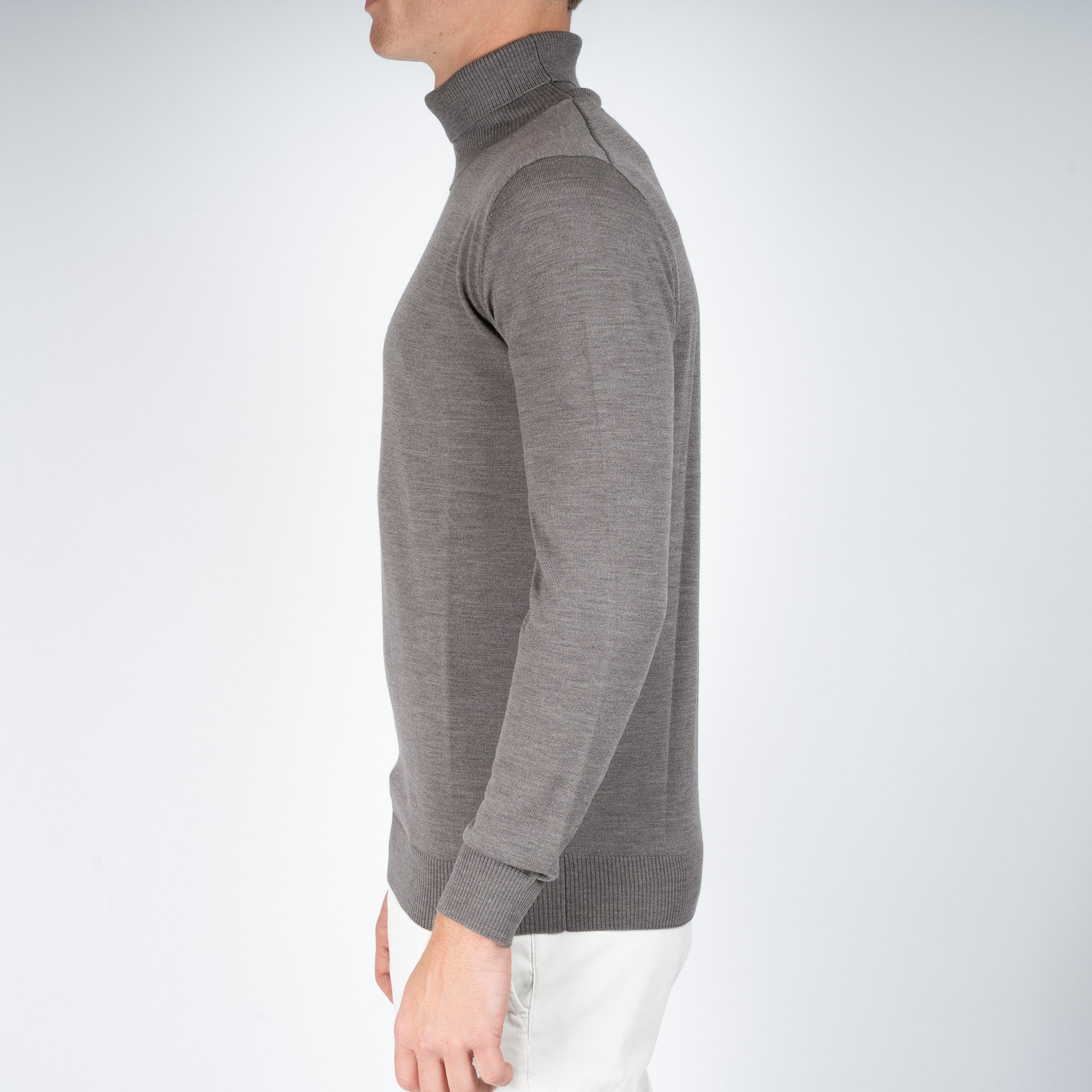 SEVEN DIALS Gebreide Coltrui Taupe | Shawn