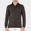 Gran Sasso Gebreide Polo Lange Mouw Donkerbruin | Extrafine Merino