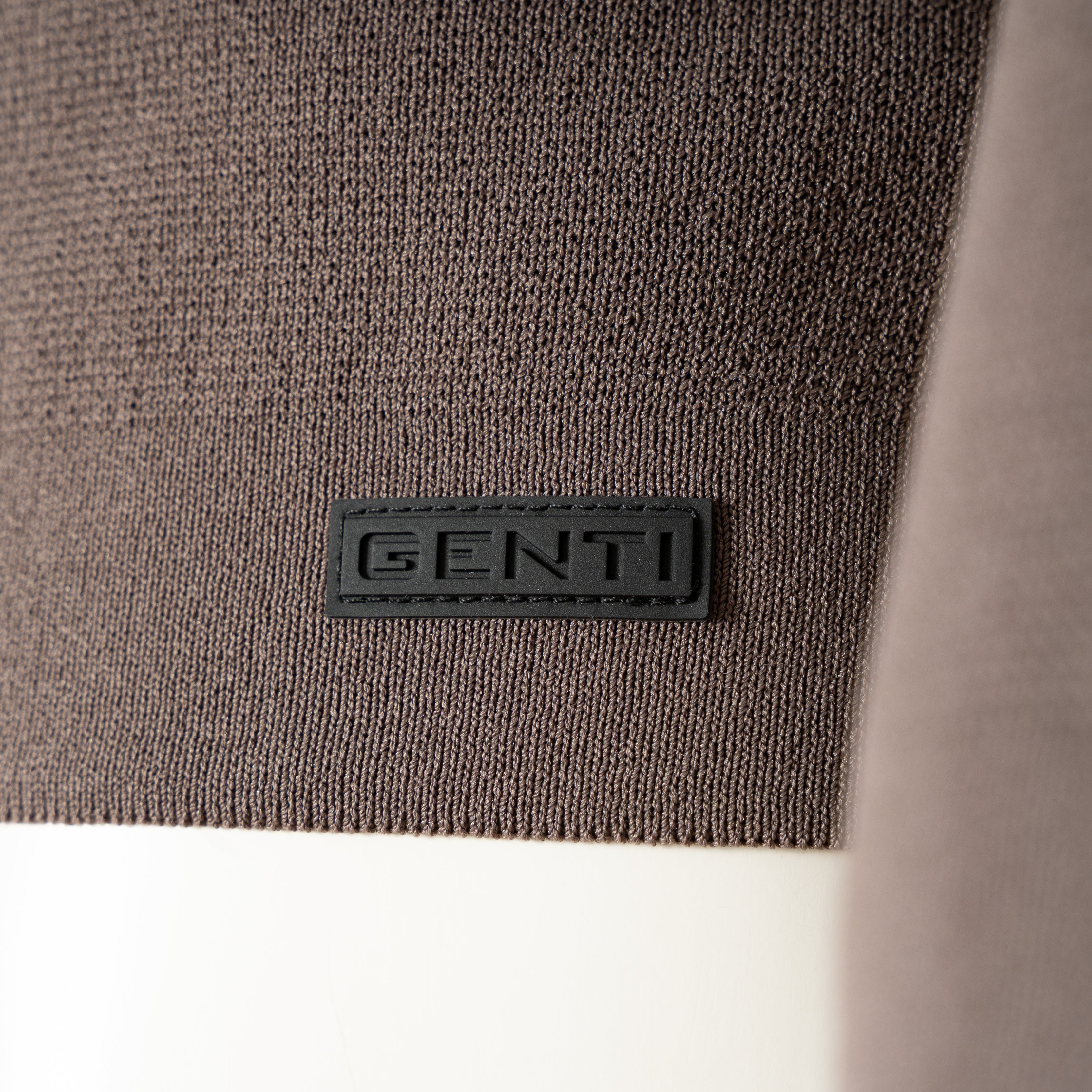 Genti Trui met Rits Taupe | Cool Dry
