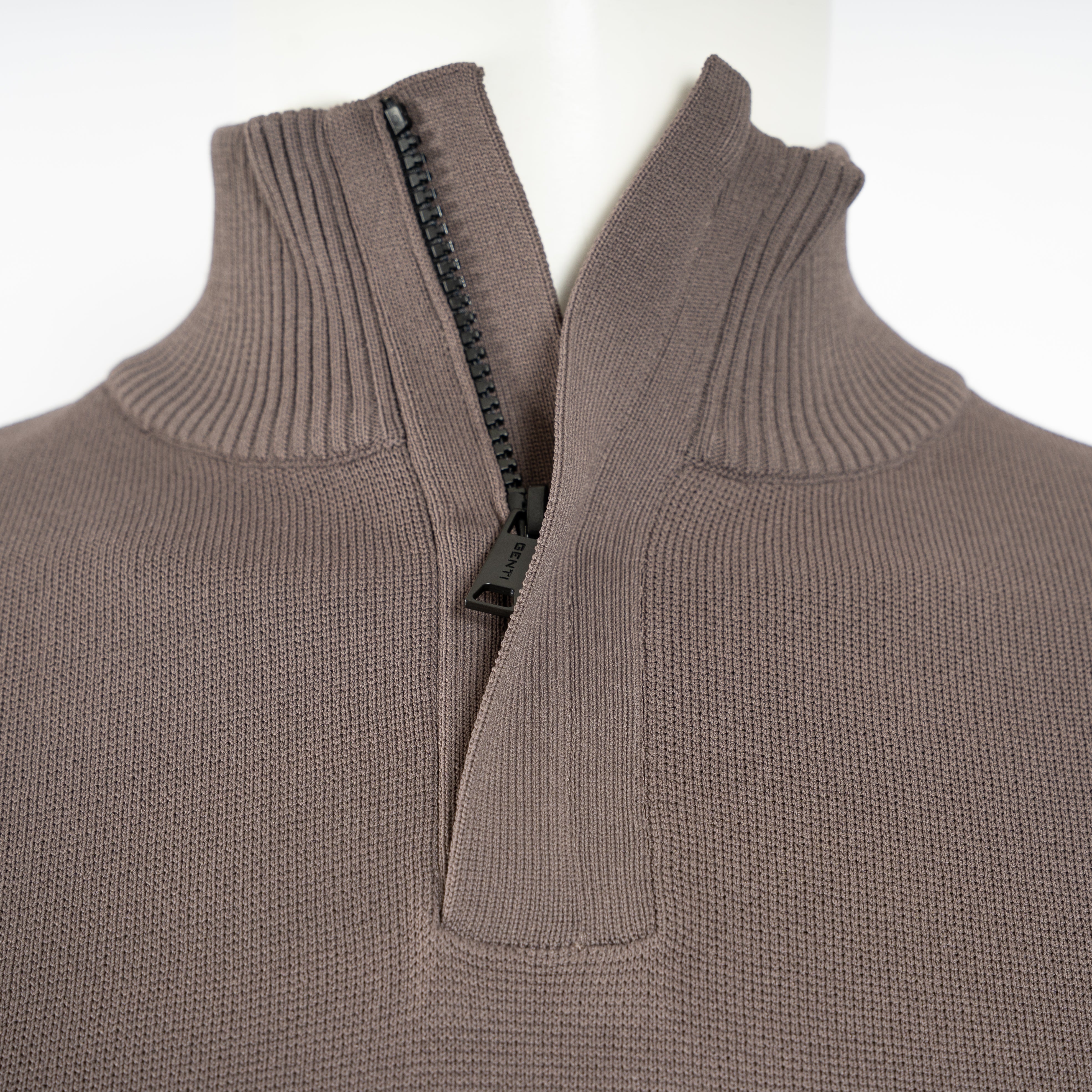 Genti Trui met Rits Taupe | Cool Dry