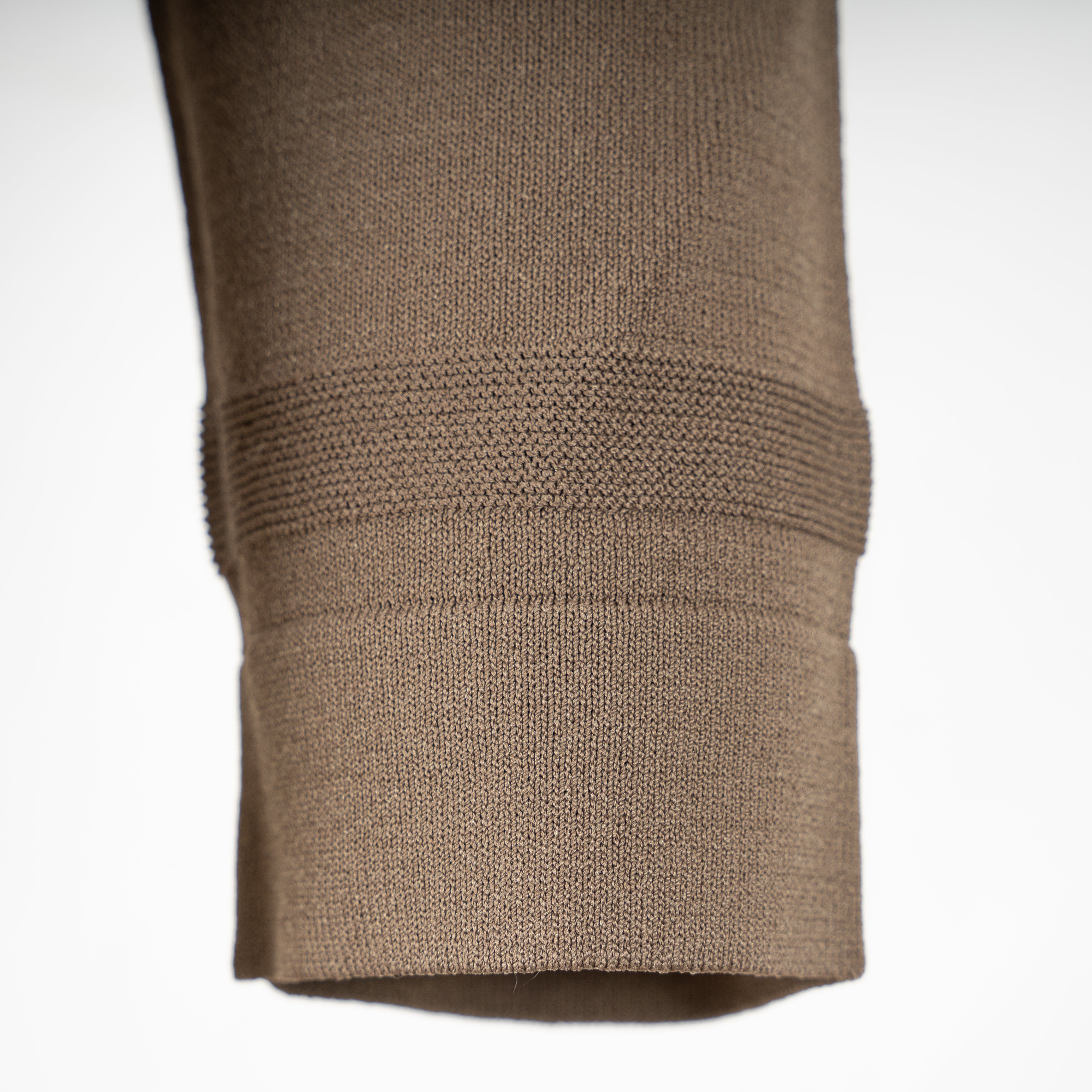 Genti Trui met Polokraag Taupe | Cool Dry