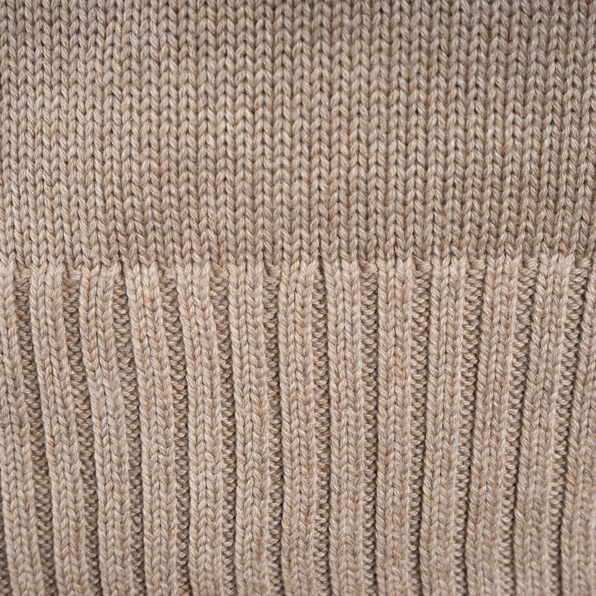 Ralph Lauren Gebreide Trui met Rits Beige | Cotton