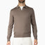 Gran Sasso Gebreide Trui Buttonless Polokraag Taupe | Athleisure