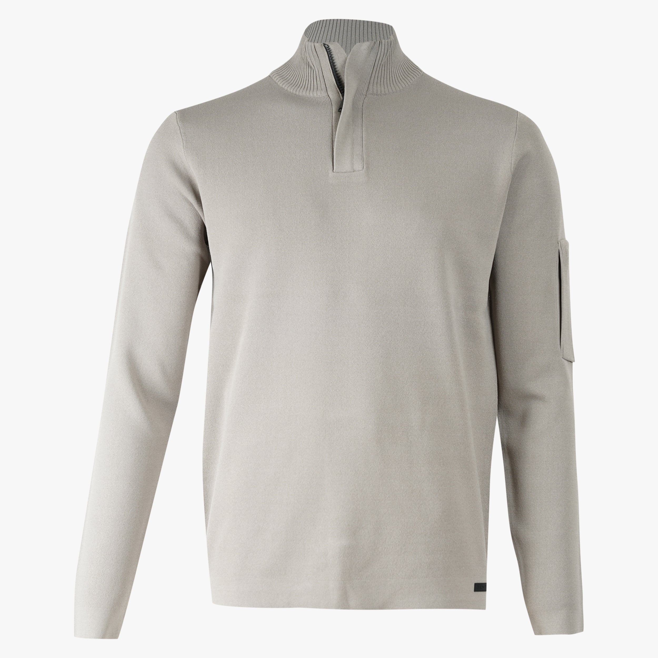 Genti Trui met Rits Taupe | Cool Dry